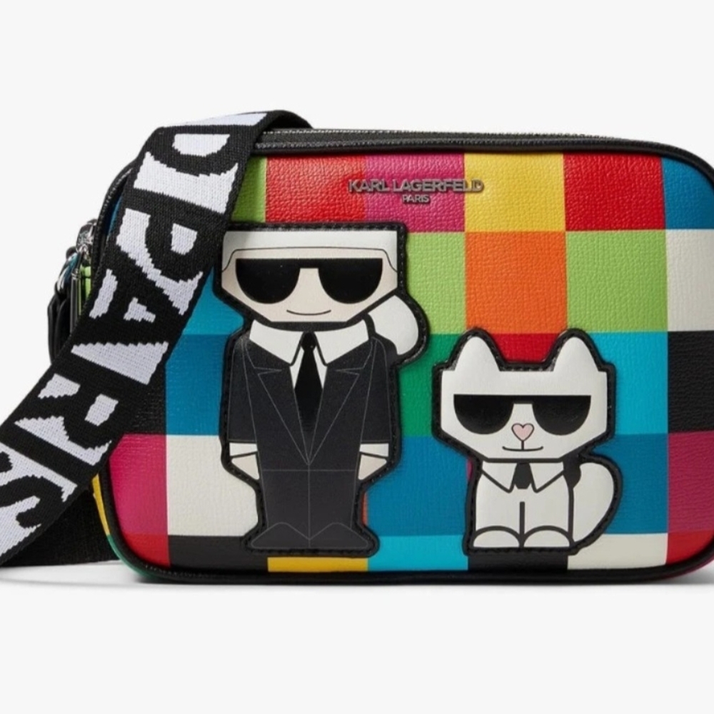 Karl Lagerfeld Multicolor Camara Bag - Picture 3 of 14